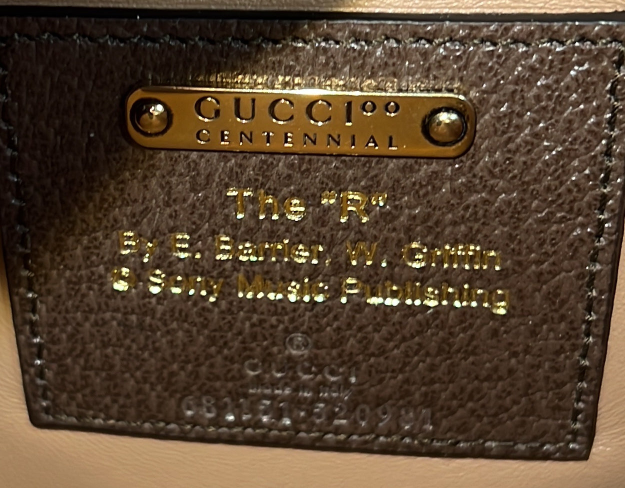 Diana NM Bamboo Handle Tote Printed Canvas Medium