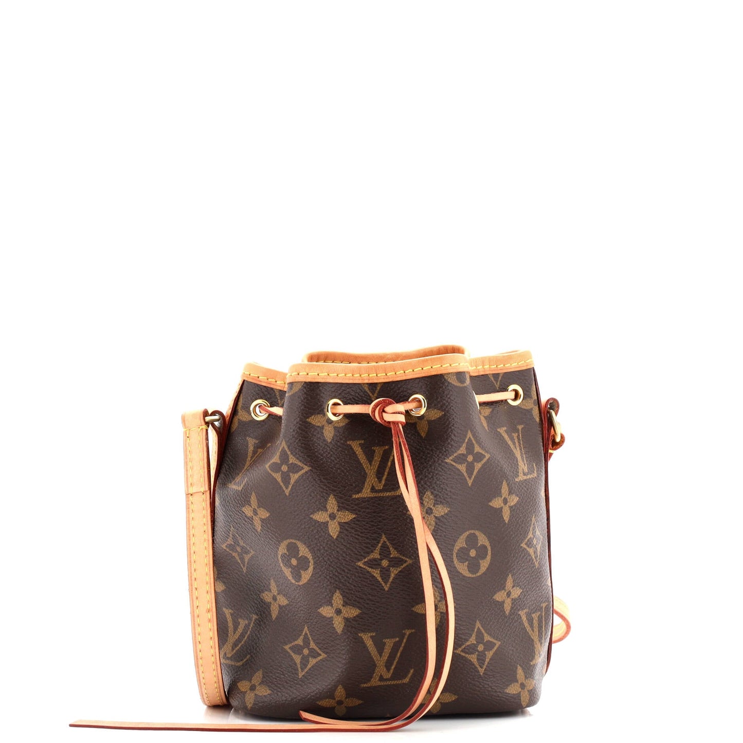 Noe Handbag Monogram Canvas Nano