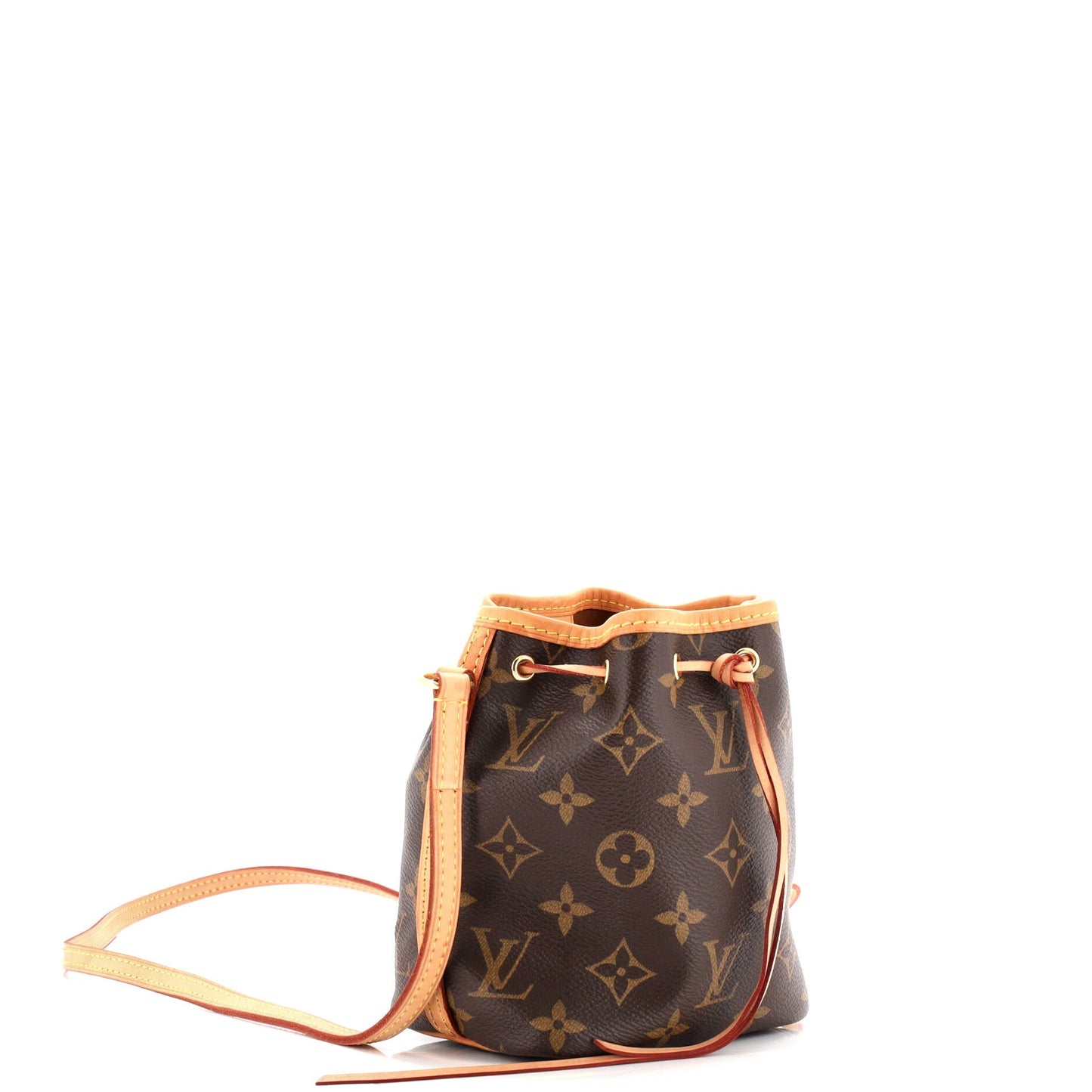 Noe Handbag Monogram Canvas Nano