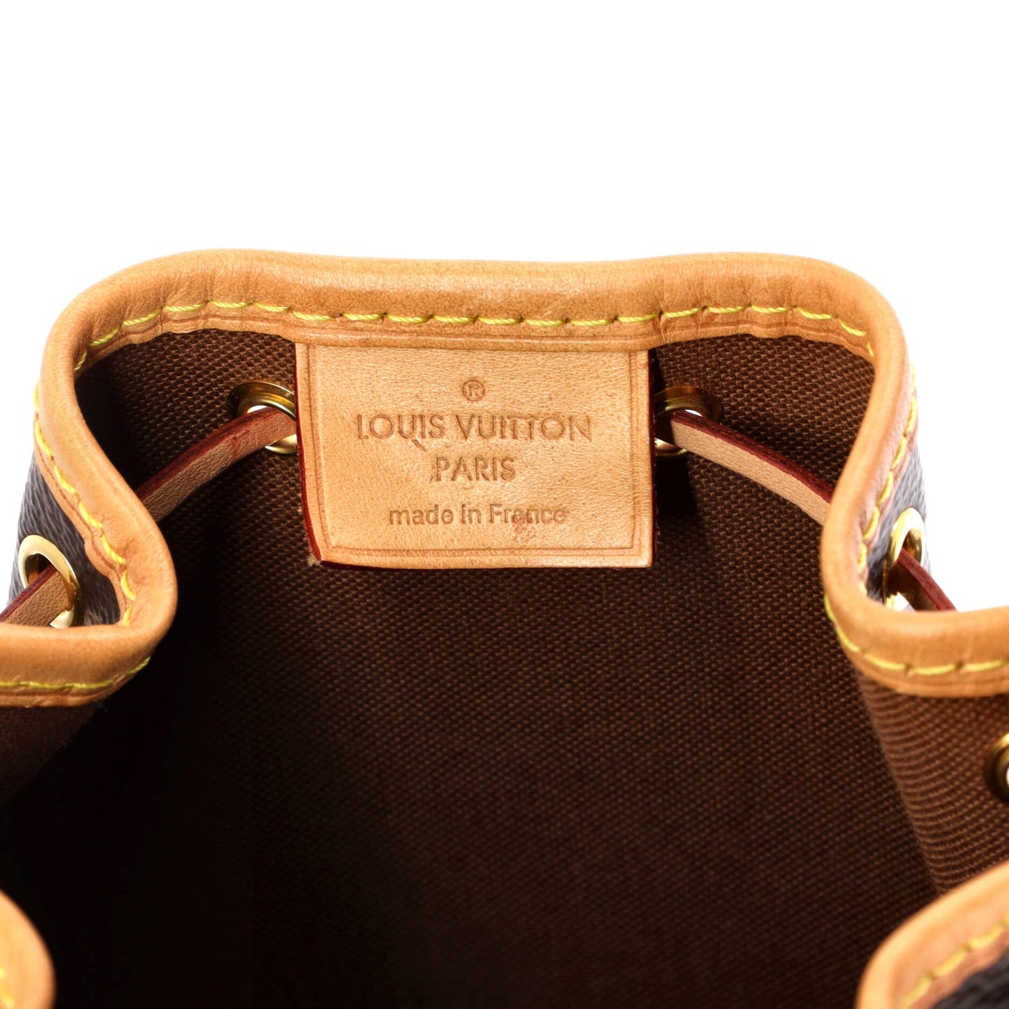 Noe Handbag Monogram Canvas Nano