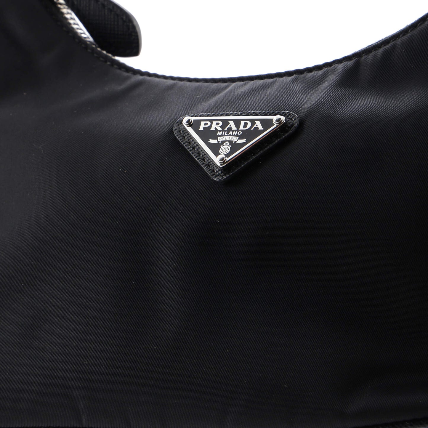 Re-Edition 2005 Hobo Tessuto with Saffiano Leather Mini