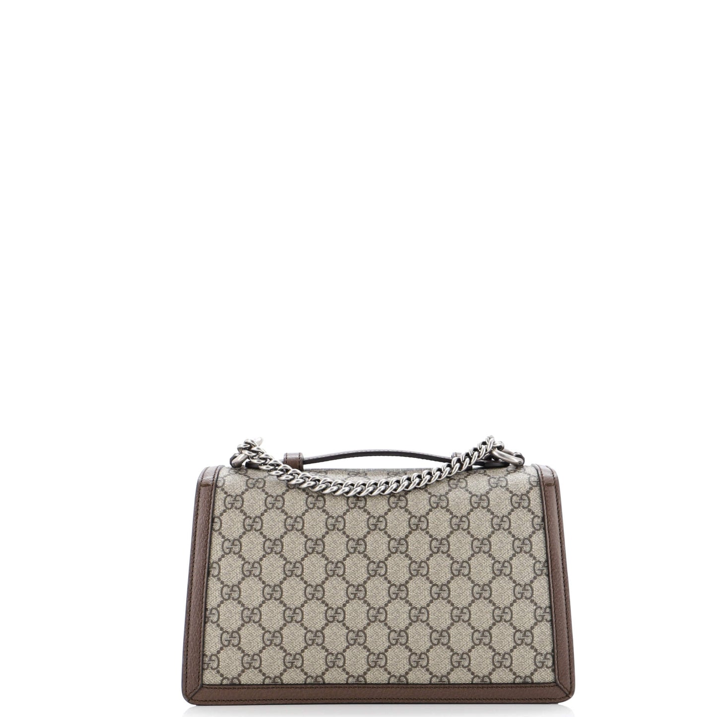 Dionysus Top Handle Chain Bag GG Coated Canvas Small