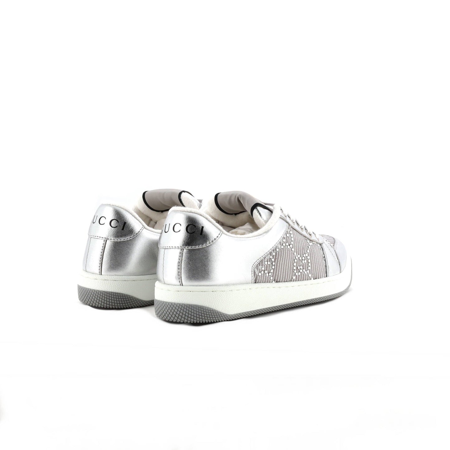 Screener Sneakers GG Canvas with Crystals
