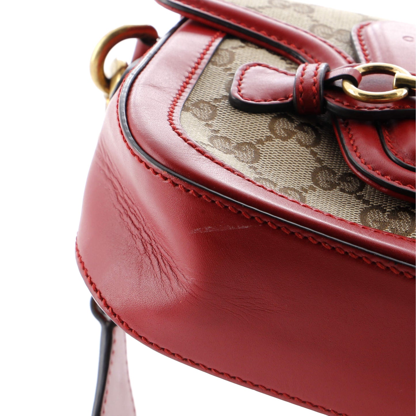 Lady Web Shoulder Bag GG Canvas Small