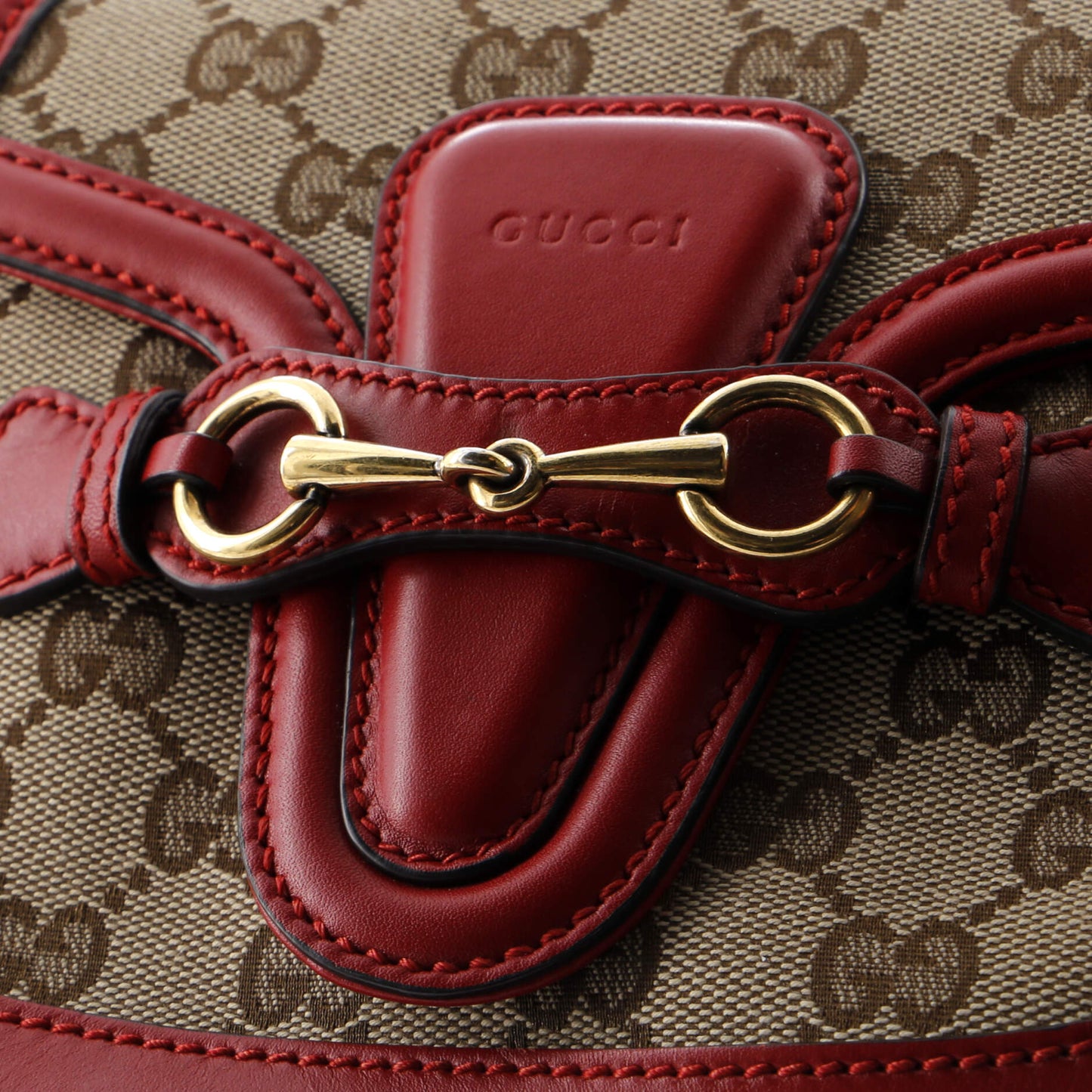 Lady Web Shoulder Bag GG Canvas Small