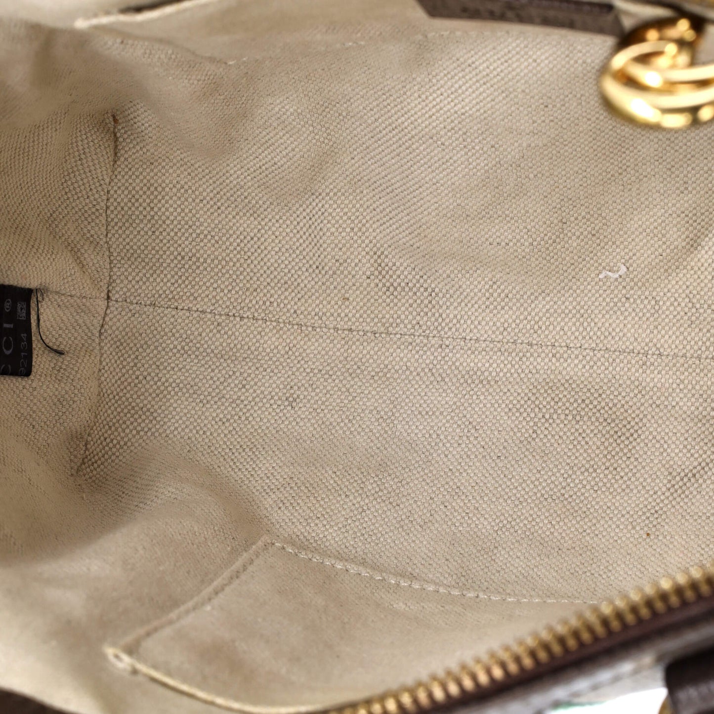 Ophidia Top Handle Tote Geometric GG Coated Canvas Small