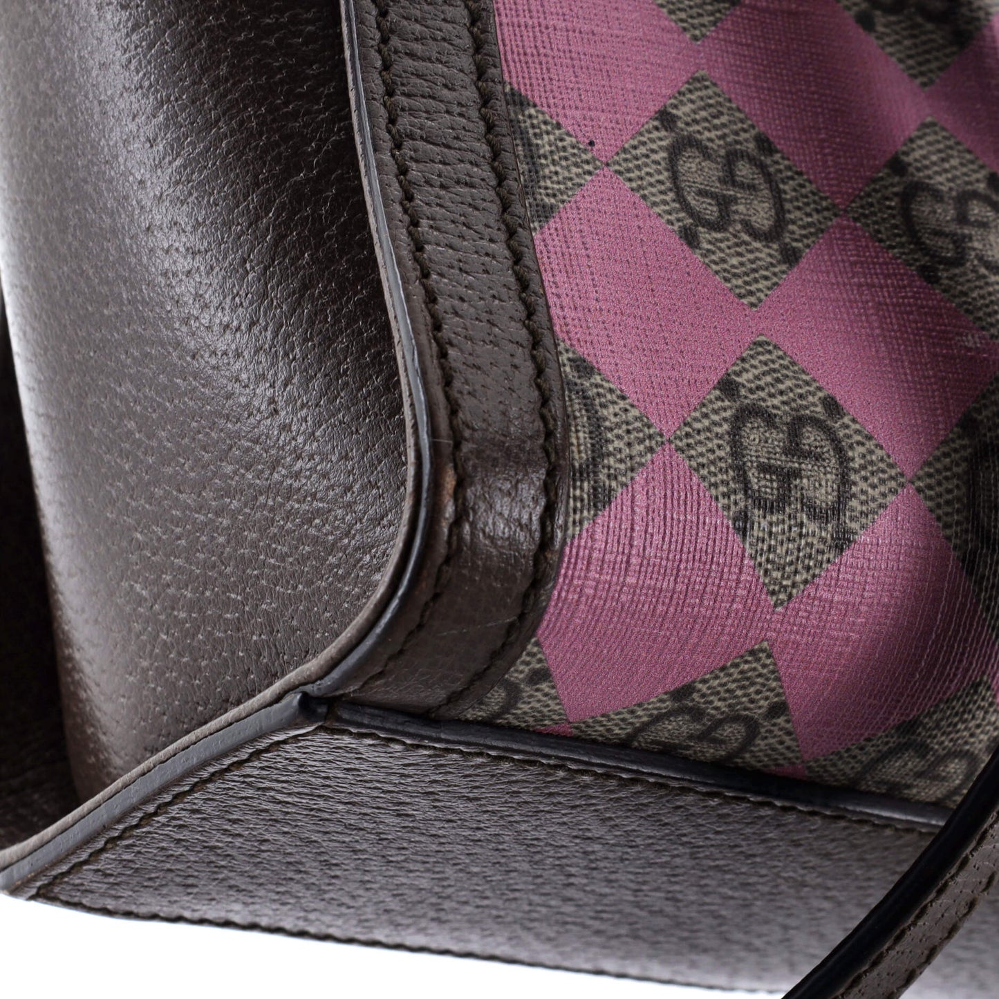 Ophidia Top Handle Tote Geometric GG Coated Canvas Small