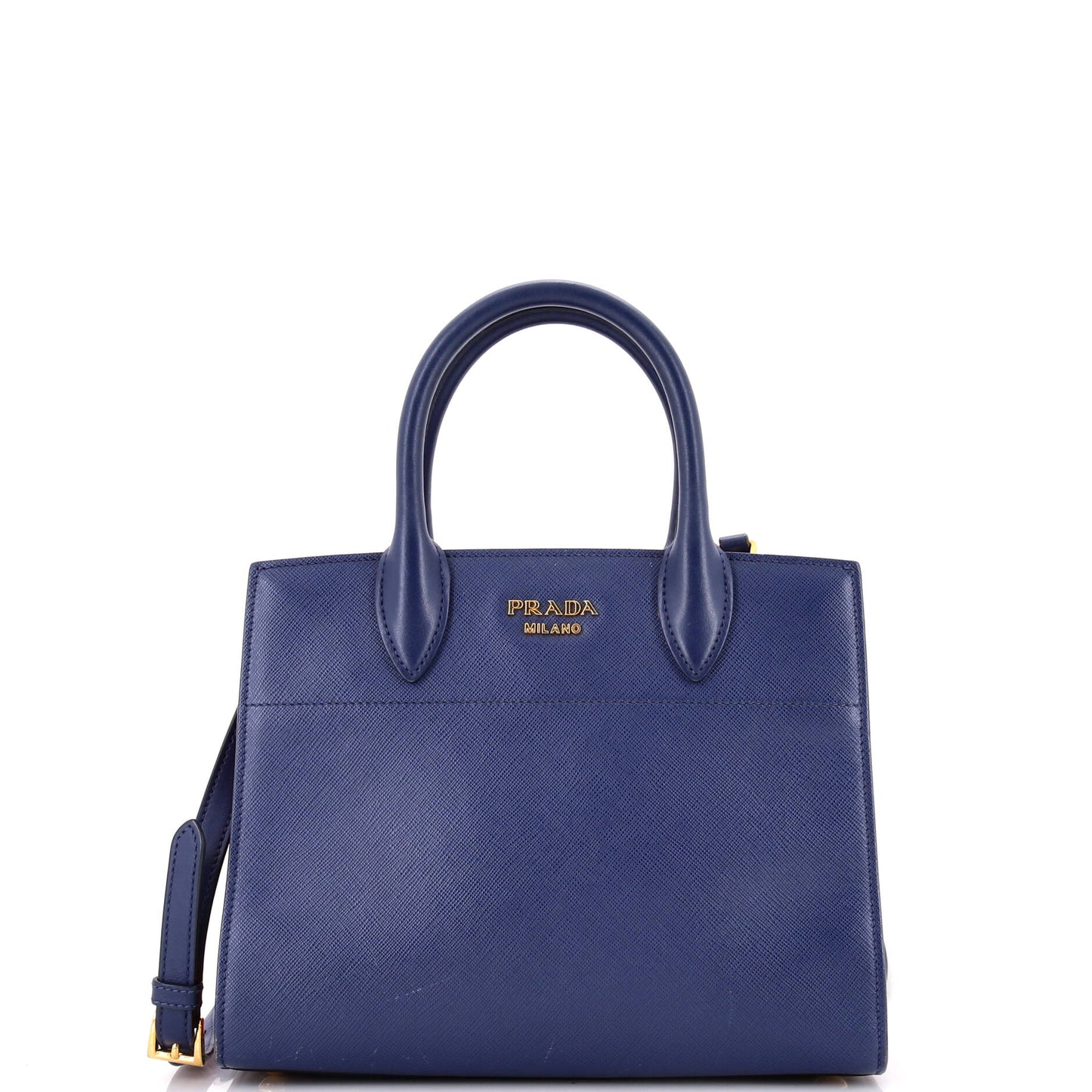 Bibliotheque Tote Saffiano with City Calf Small