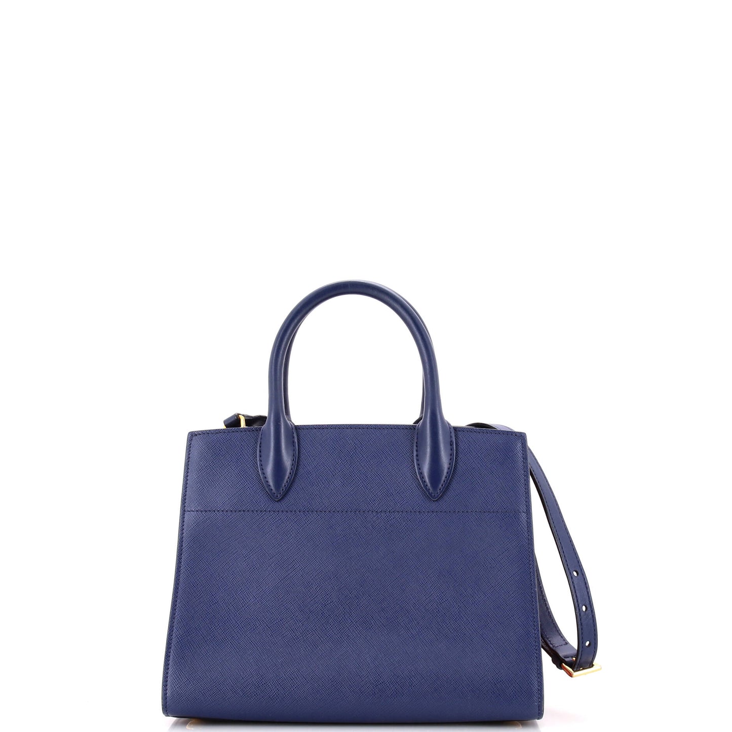 Bibliotheque Tote Saffiano with City Calf Small