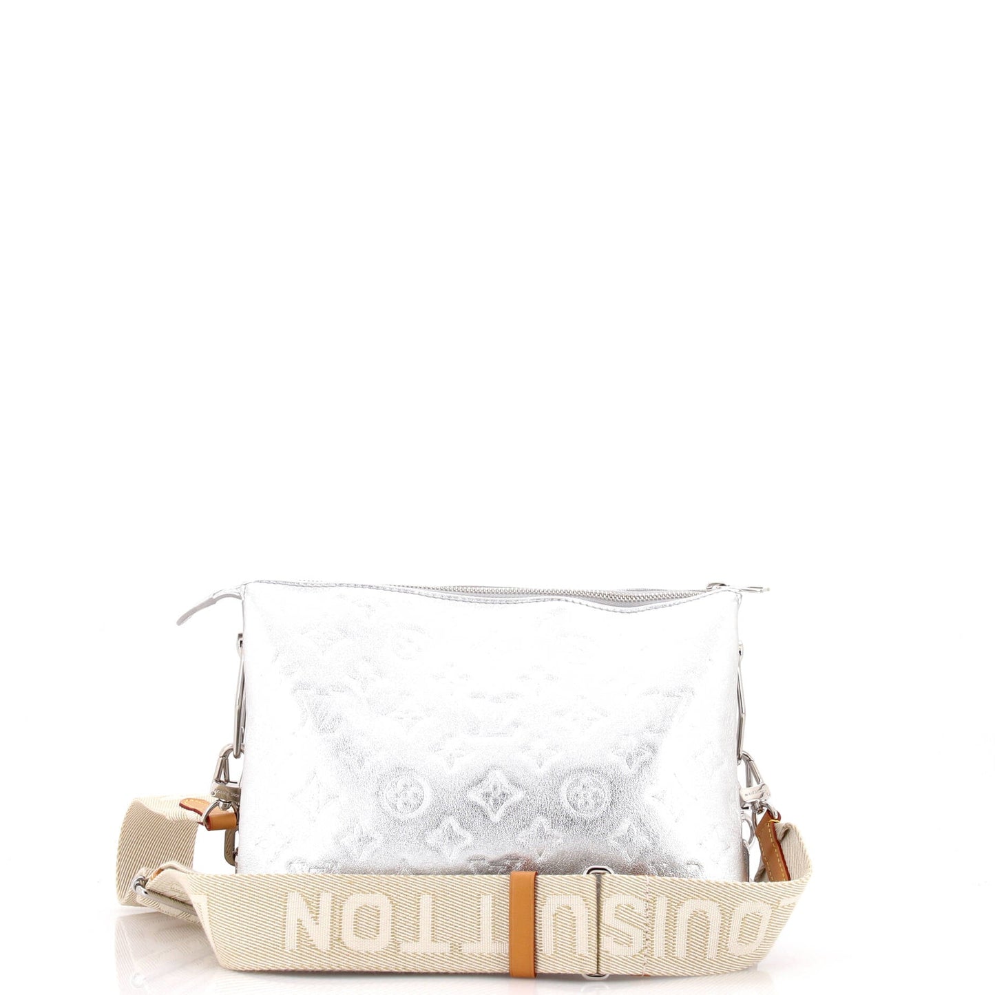 Coussin Bag Monogram Embossed Lambskin PM