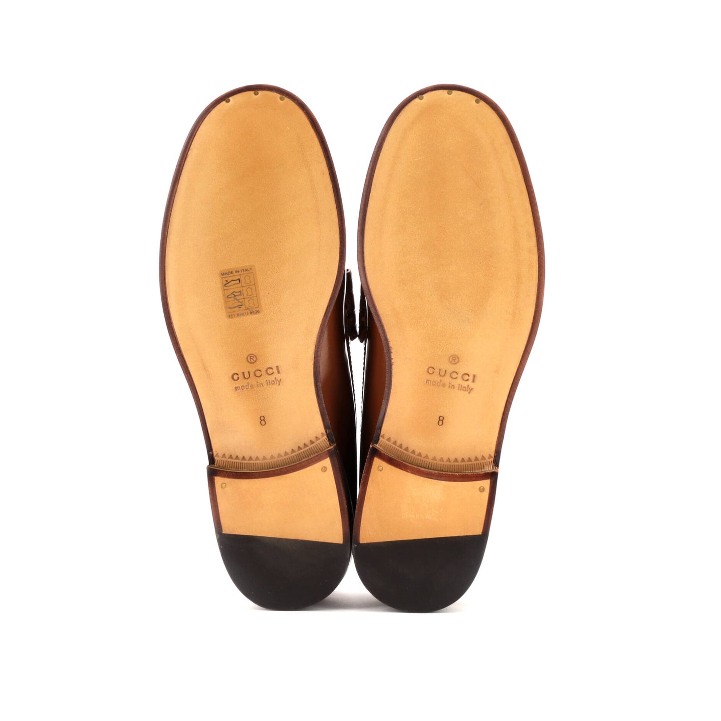 Men's Interlocking G Cutout Loafers Leather