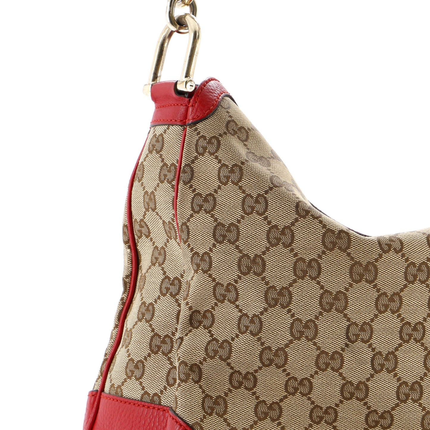 Diana Bamboo Shoulder Bag GG Canvas Medium