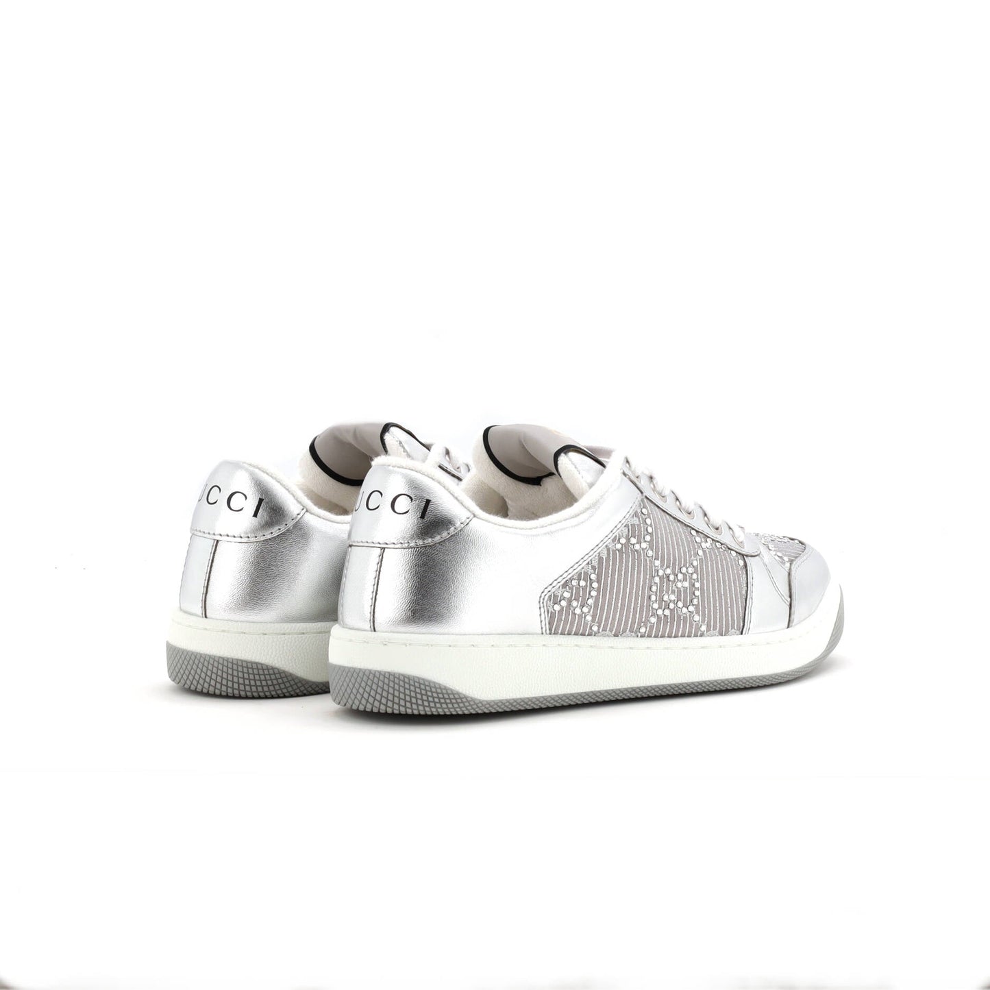 Screener Sneakers GG Canvas with Crystals