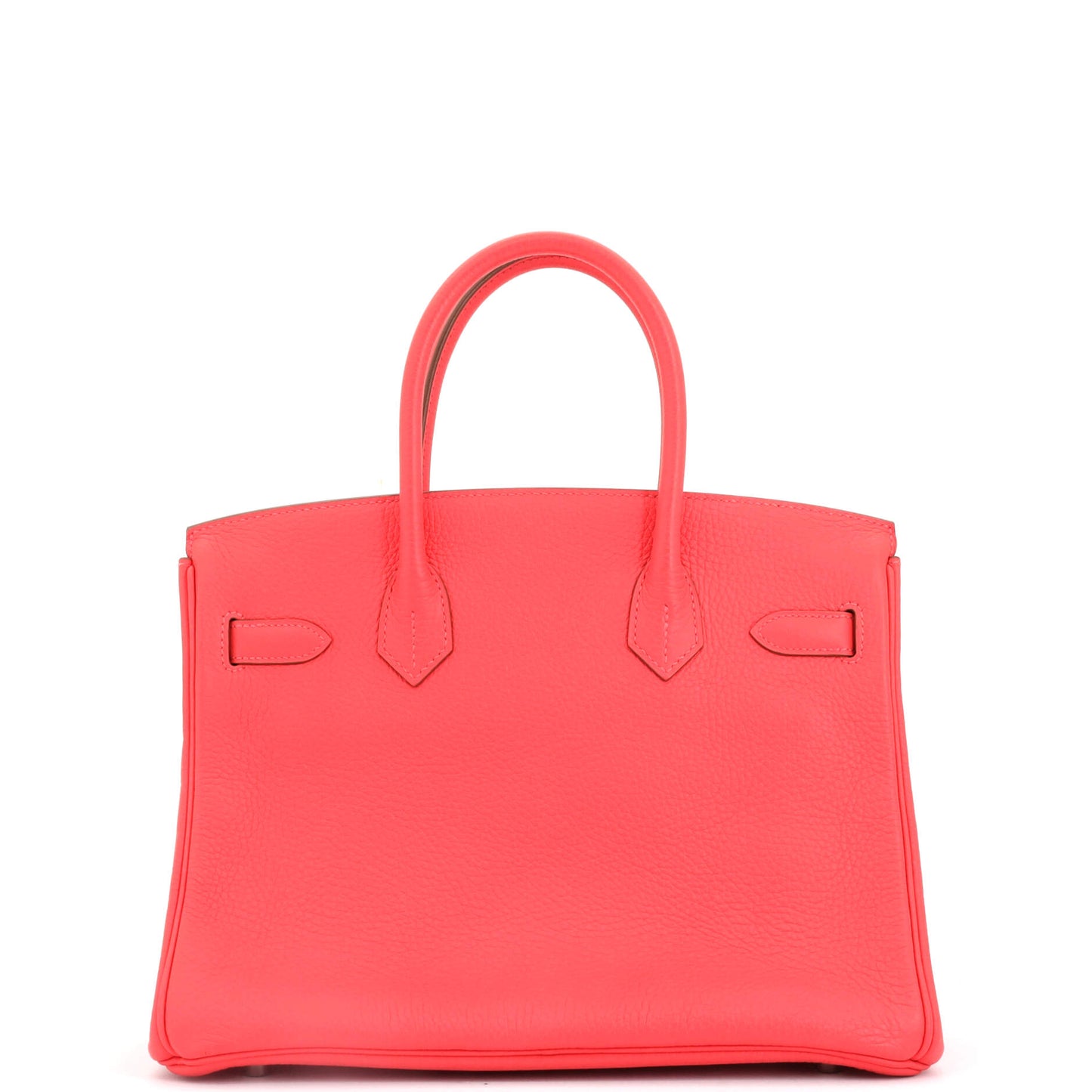 Birkin Handbag Rose Jaipur Clemence with Palladium Hardware 30