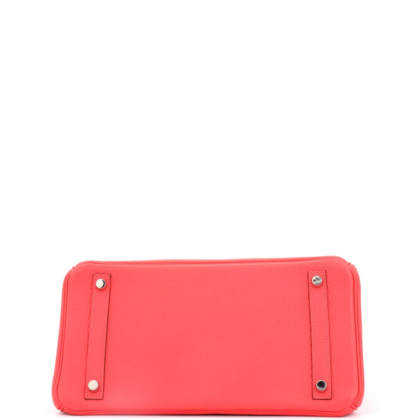 Birkin Handbag Rose Jaipur Clemence with Palladium Hardware 30