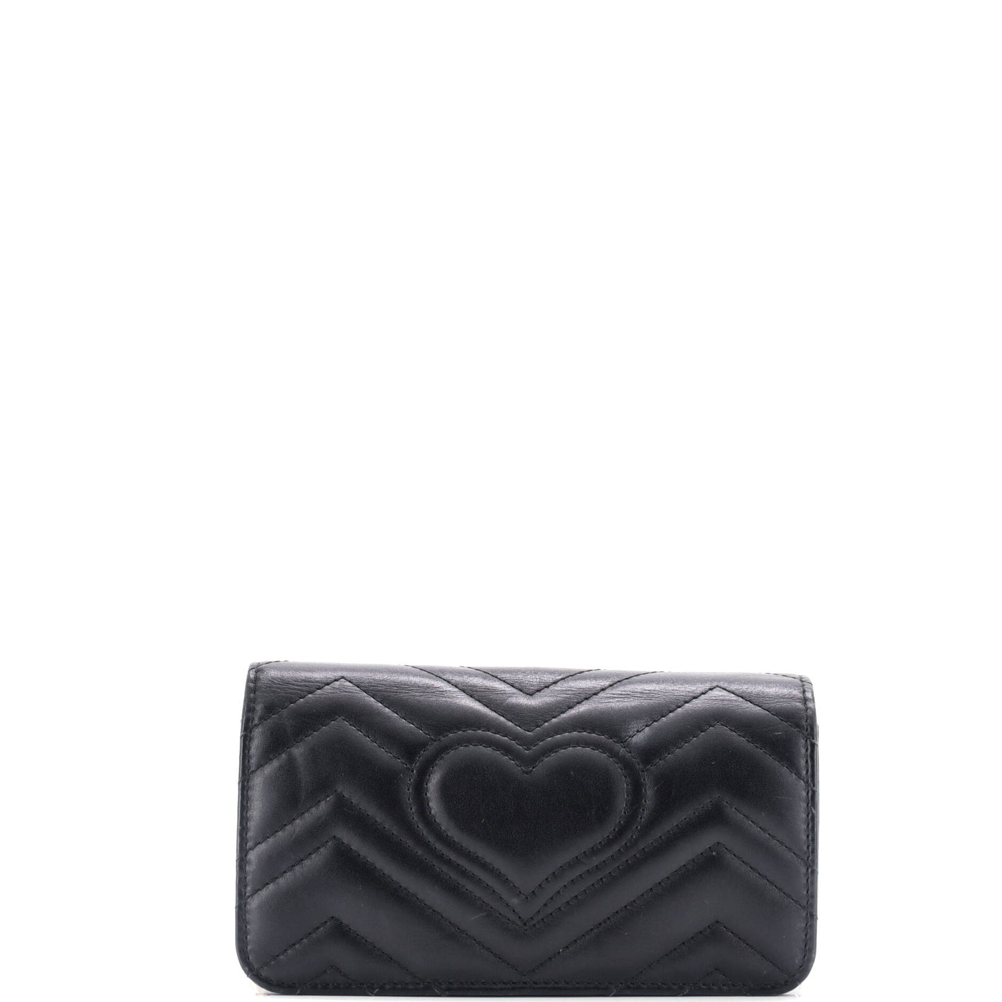 GG Marmont Chain Flap Bag Embellished Matelasse Leather Mini