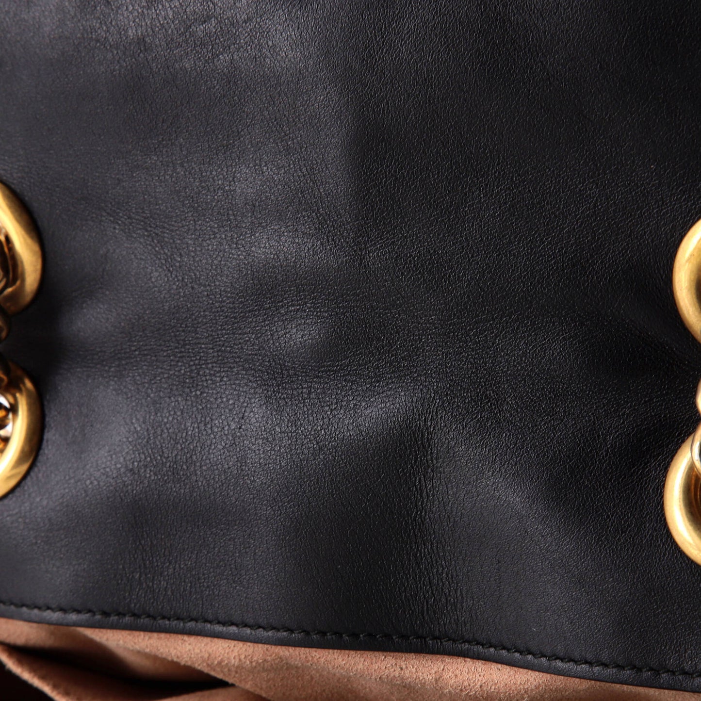 Pearly GG Marmont Flap Bag Embellished Matelasse Leather Mini