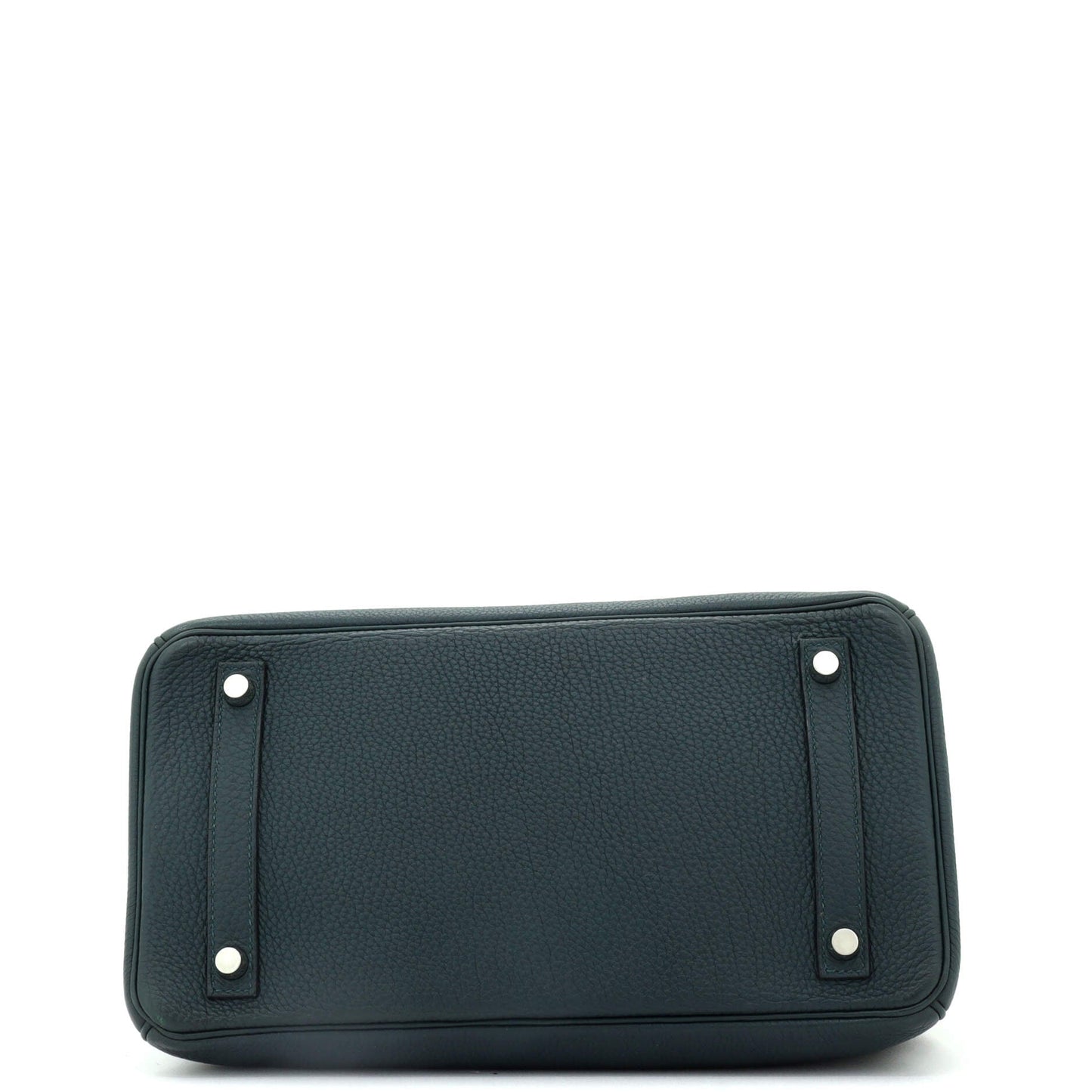 Birkin Handbag Vert Cypress Maurice with Palladium Hardware 30