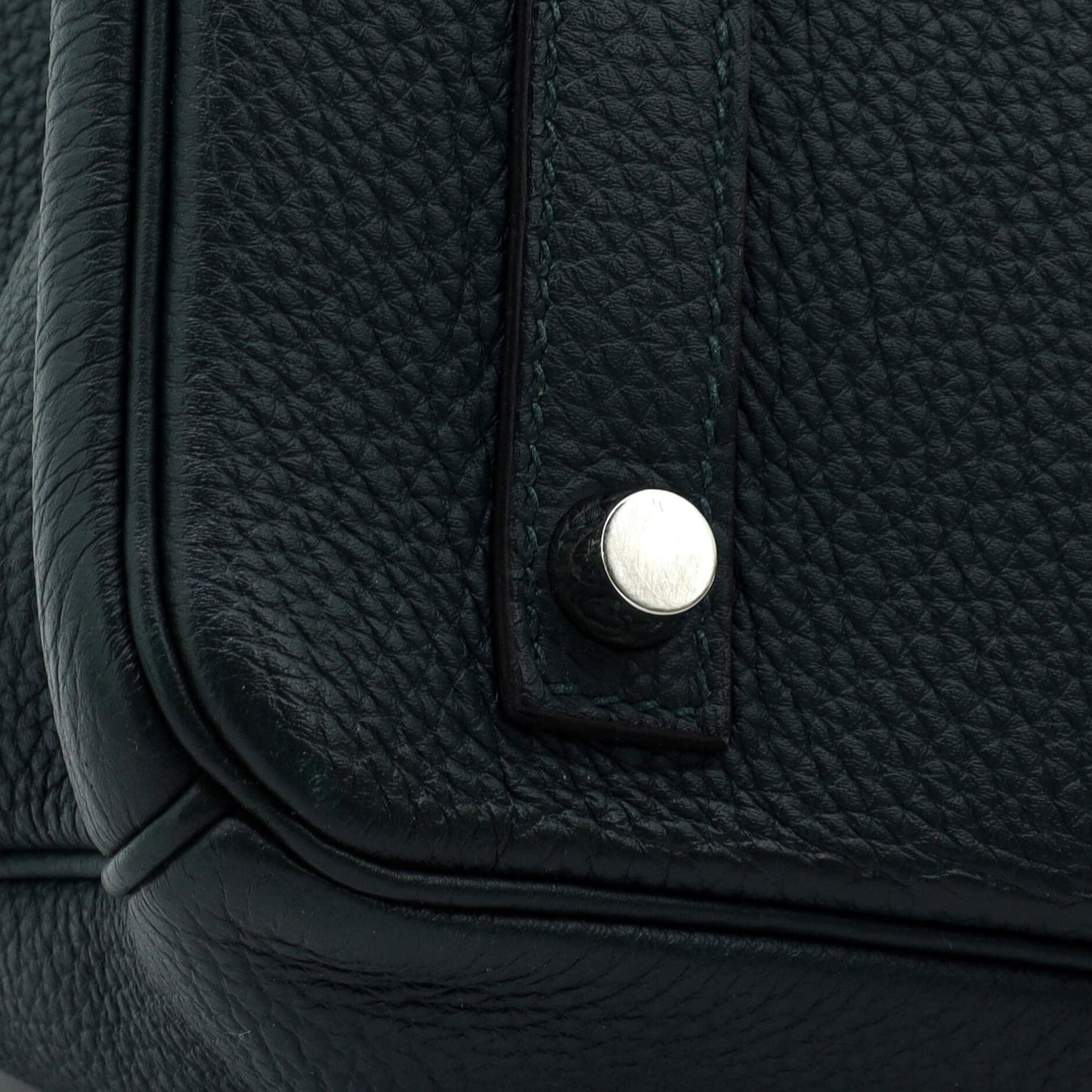 Birkin Handbag Vert Cypress Maurice with Palladium Hardware 30