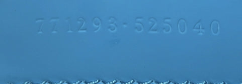 Front Zip Crossbody Bag GG Rubber Effect Leather Small