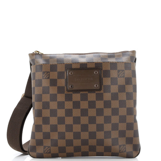 Brooklyn Pochette Plate Damier