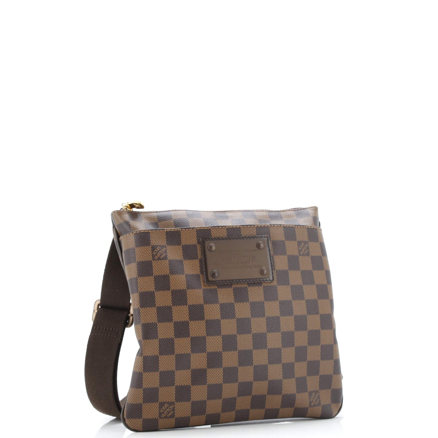 Brooklyn Pochette Plate Damier
