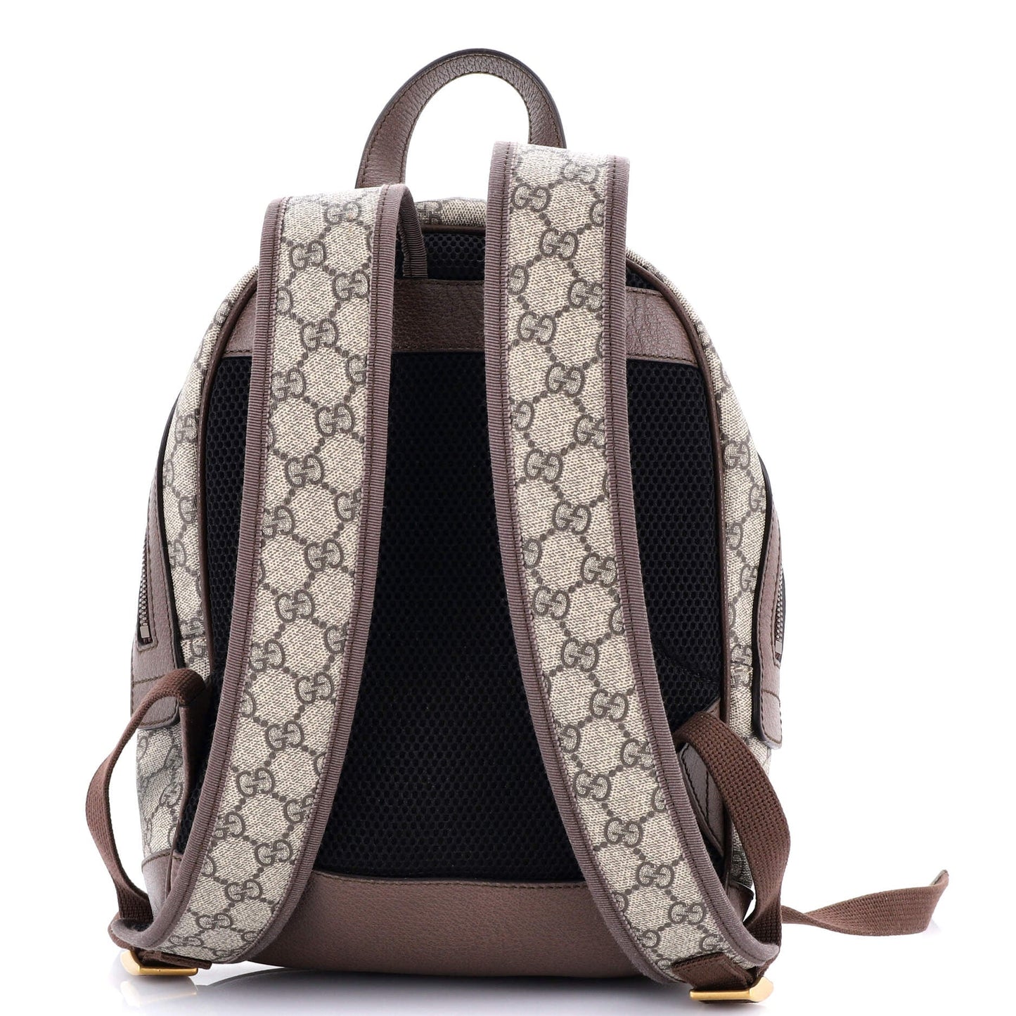 Ophidia Backpack GG Coated Canvas and Leather Small