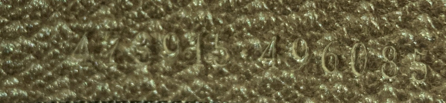 Courrier Pouch GG Coated Canvas with Applique