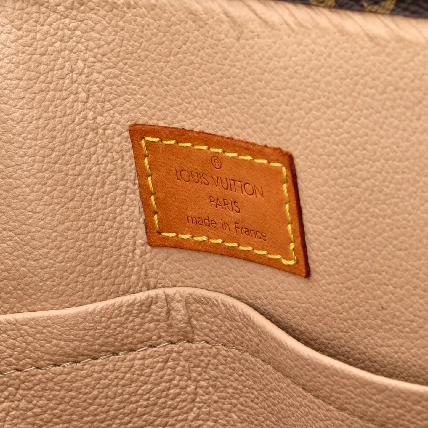 Vintage Sac Plat Bag Monogram Canvas