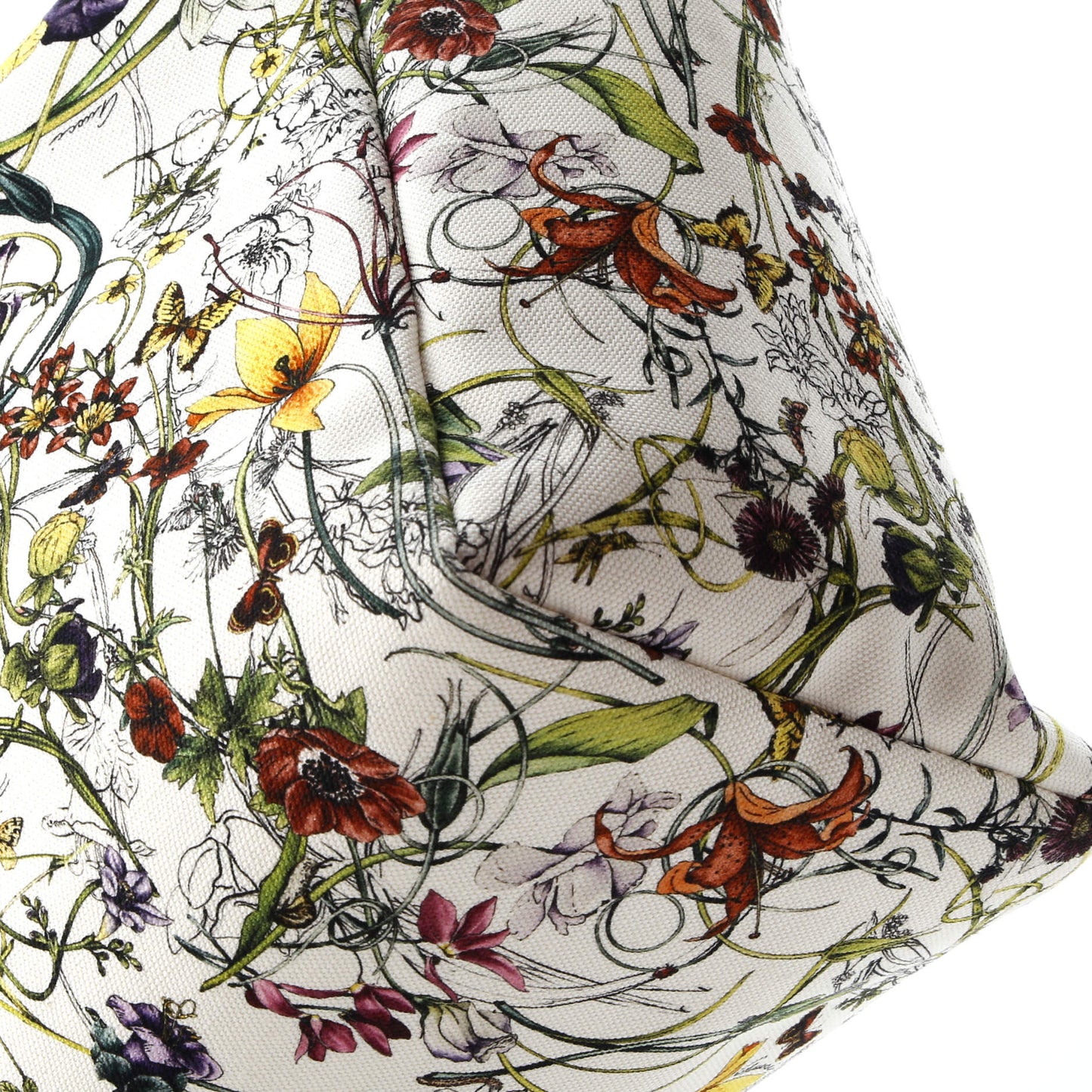 Open Tote Flora Canvas Large