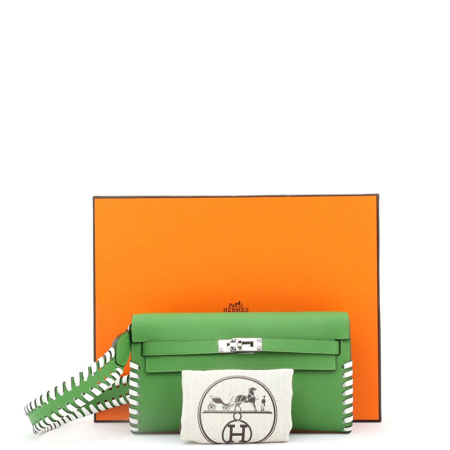 Kelly To Go Wallet Tressage Epsom