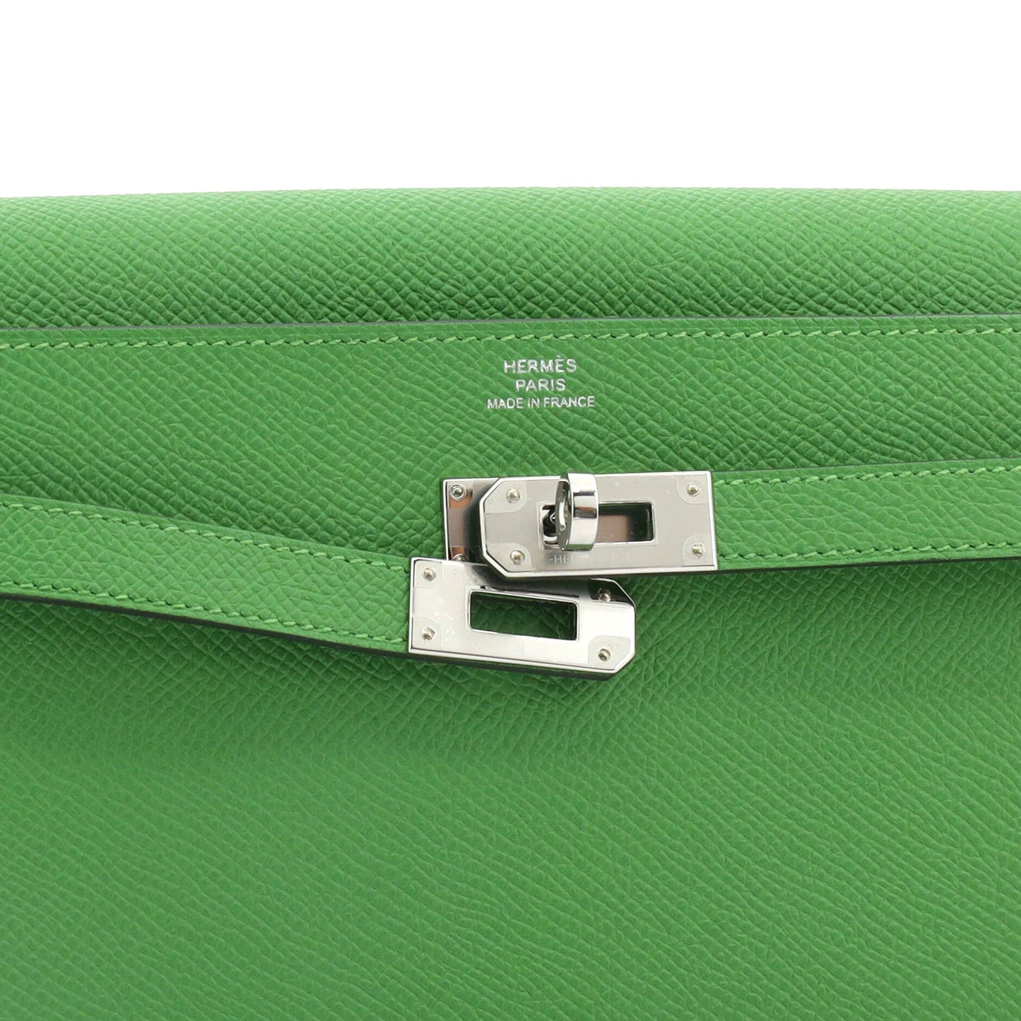 Kelly To Go Wallet Tressage Epsom