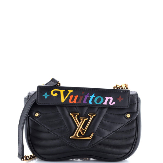 New Wave Chain Bag Quilted Leather PM