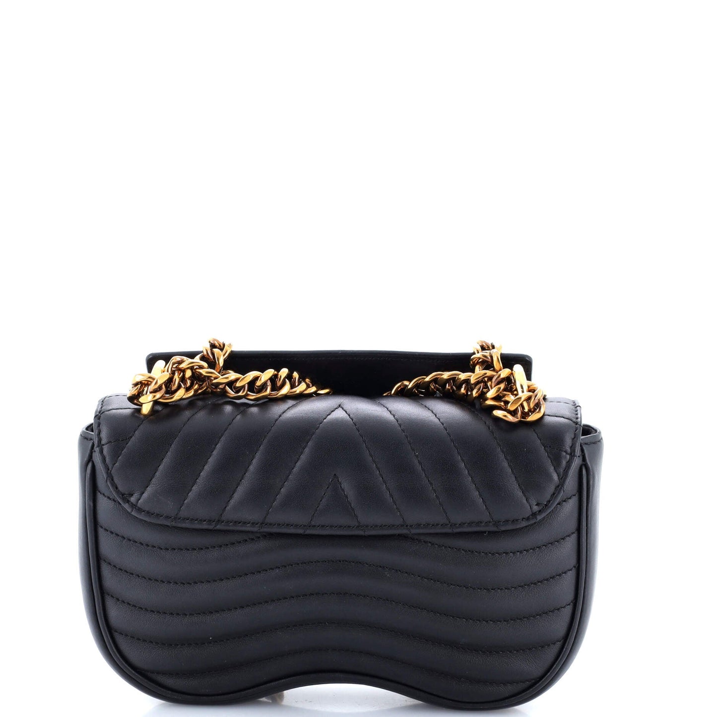 New Wave Chain Bag Quilted Leather PM