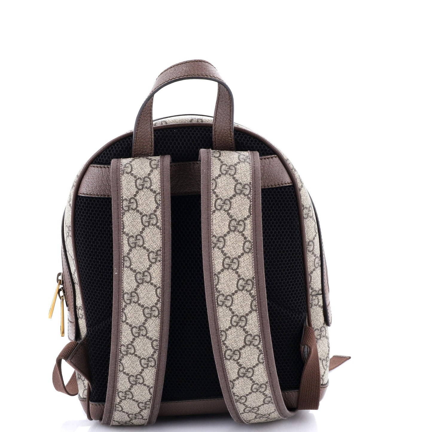 Ophidia Backpack GG Coated Canvas and Leather Small