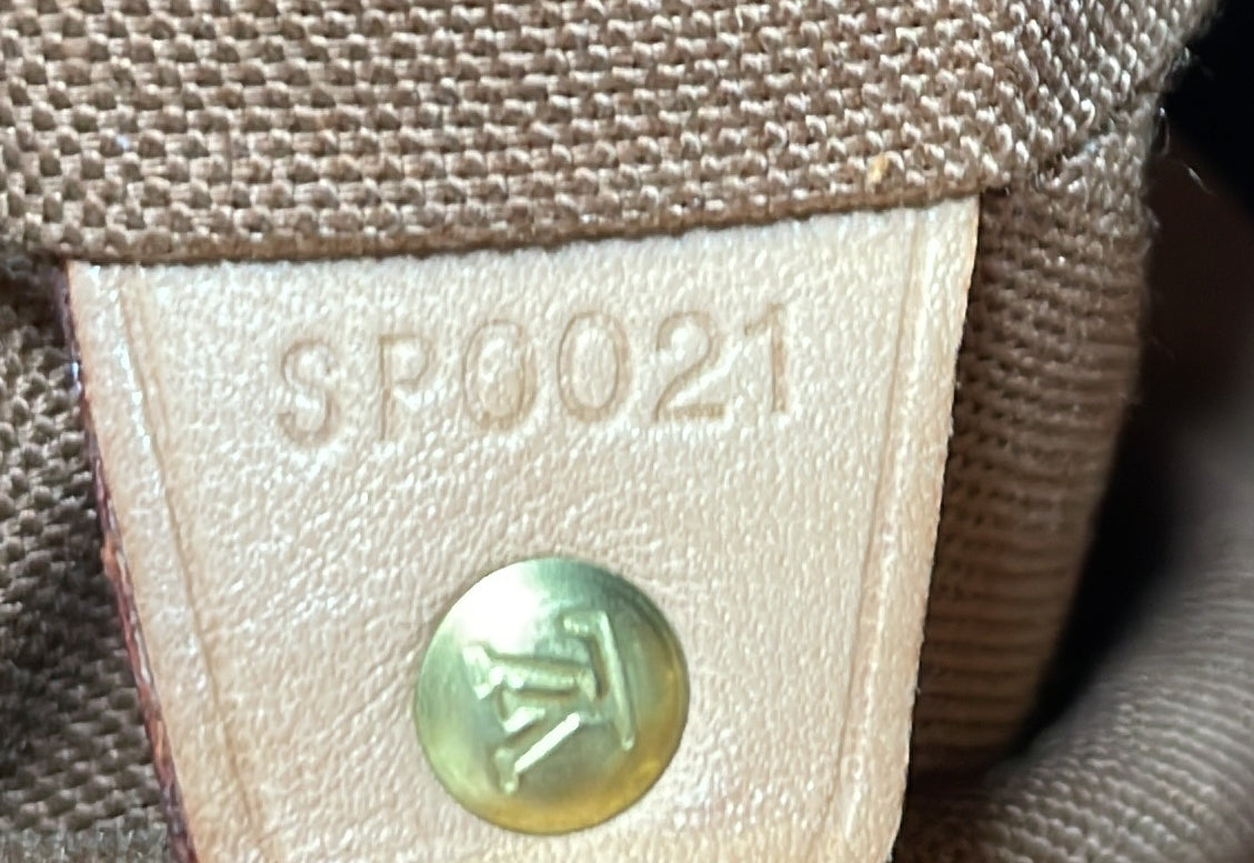 Vintage Montsouris Backpack Monogram Canvas MM