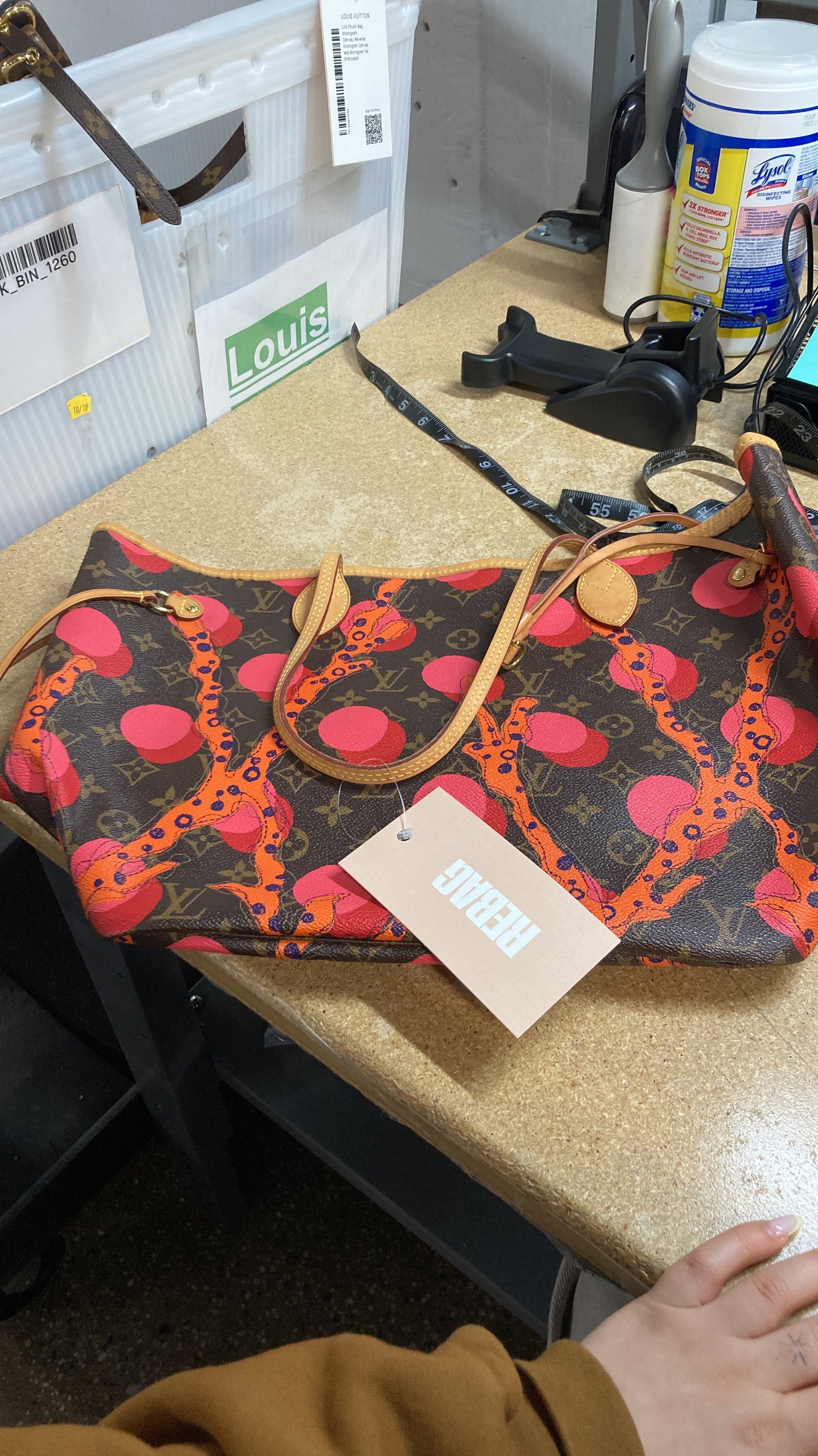 Neverfull NM Tote Limited Edition Monogram Ramages MM