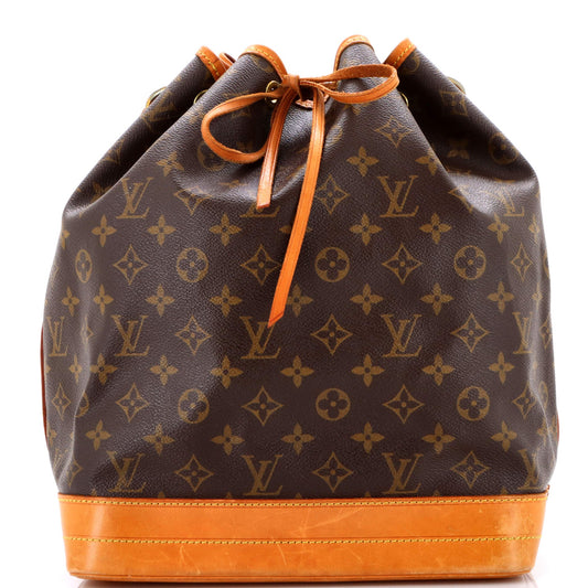 Noe Handbag Monogram Canvas Large