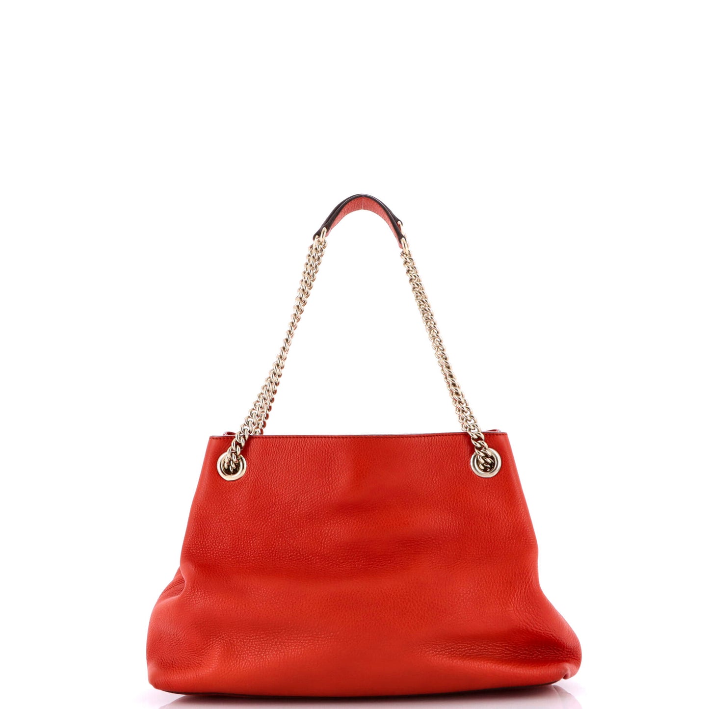 Soho Chain Strap Shoulder Bag Leather Medium