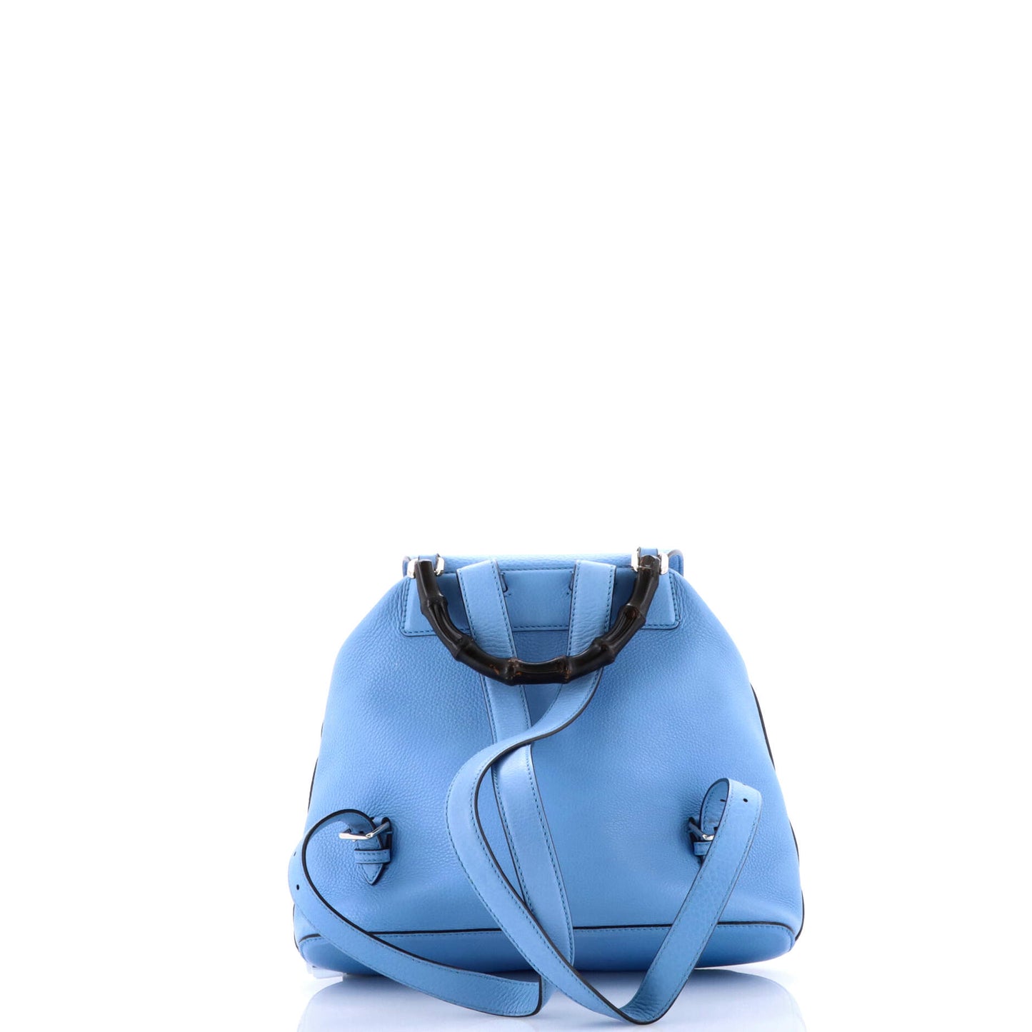 Bamboo Tassel Backpack Leather Medium