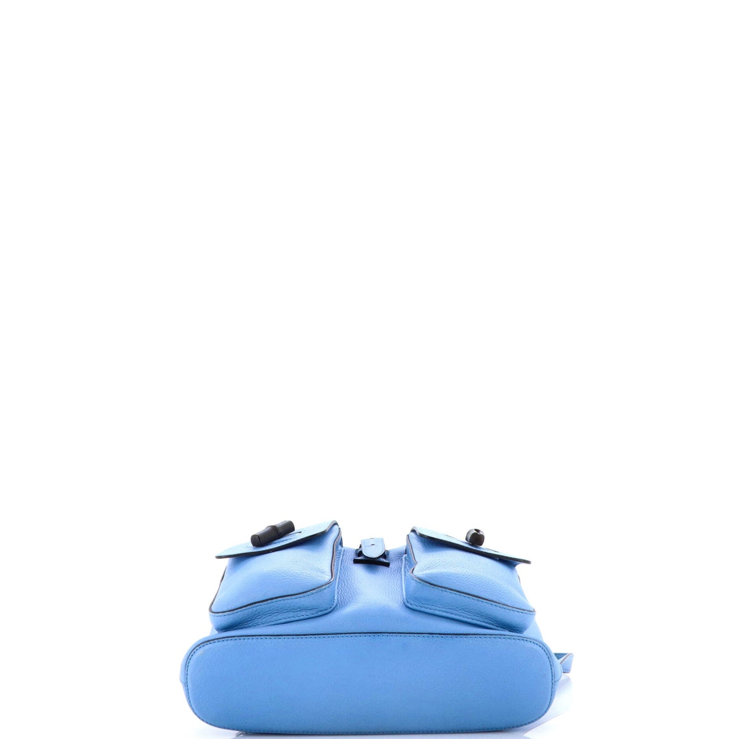 Bamboo Tassel Backpack Leather Medium