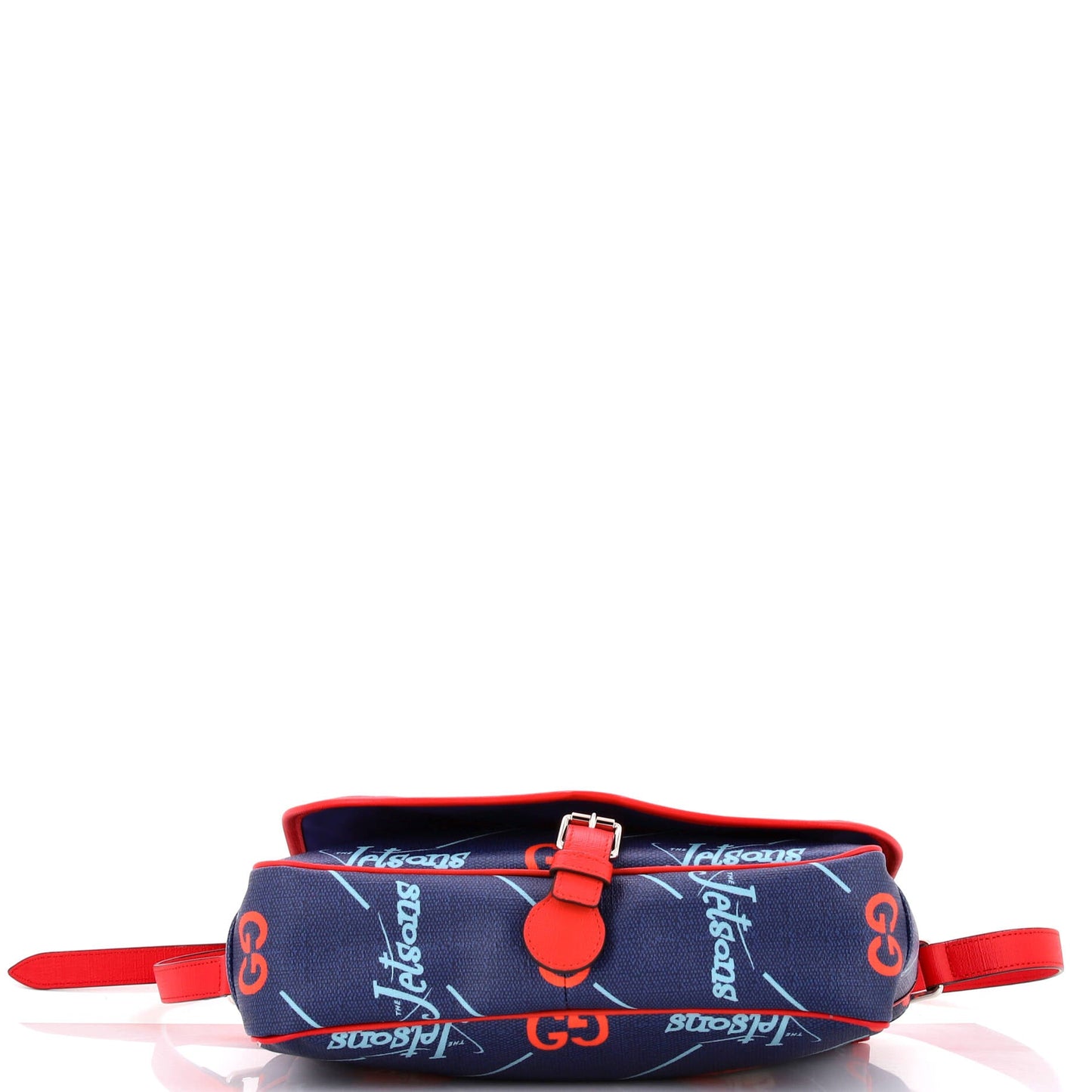 x The Jetsons Flap Messenger GG Astro Printed Coated Canvas