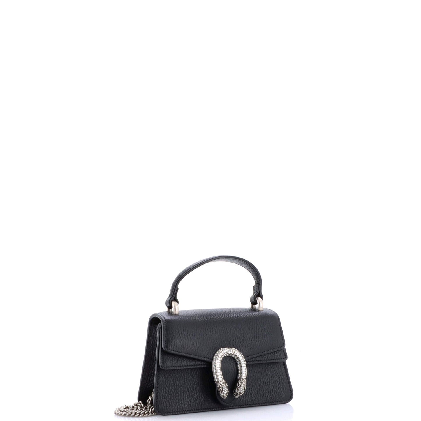 Dionysus Top Handle Bag Leather with Crystals Mini