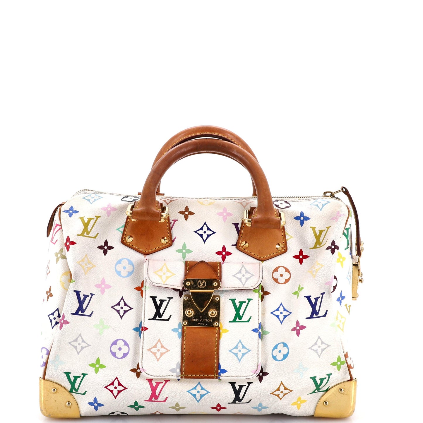 Speedy Handbag Monogram Multicolor 30