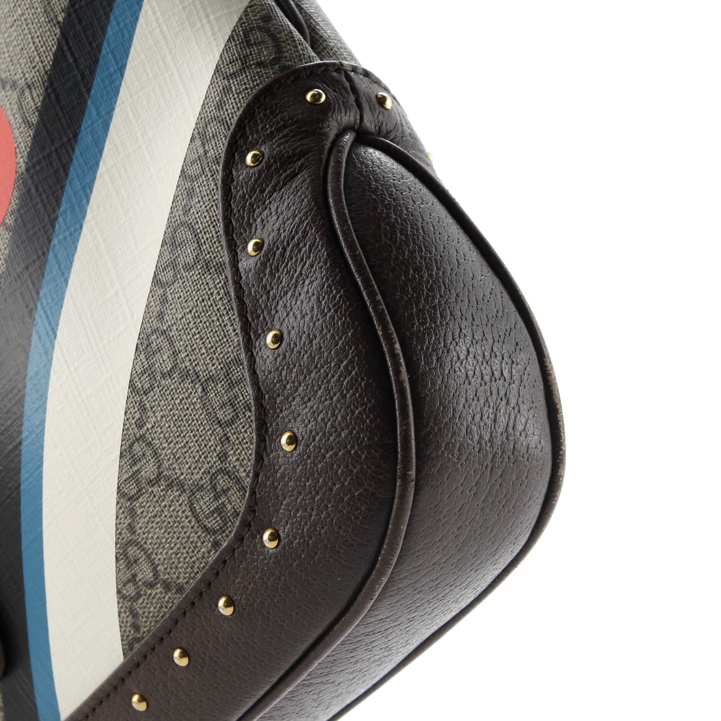 Jackie 1961 Hobo Studded Printed GG Coated Canvas Small