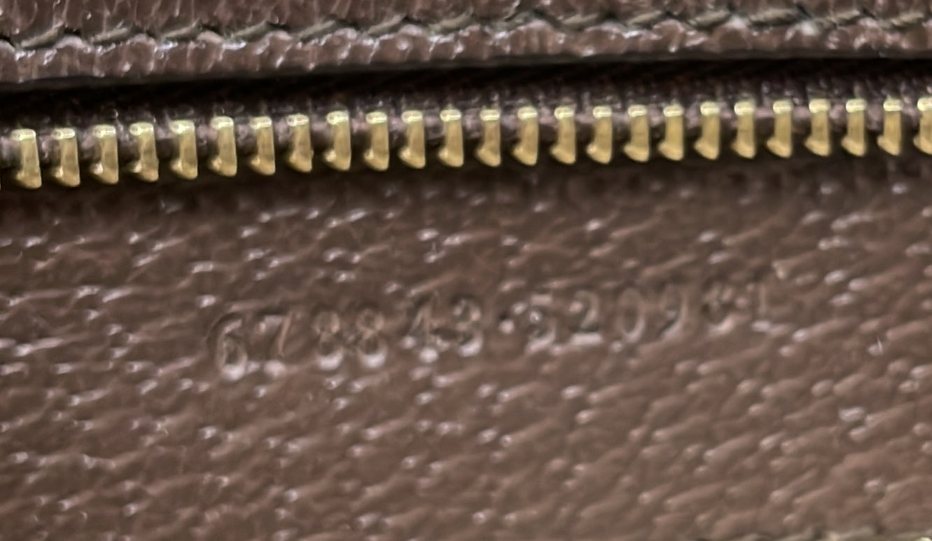 Jackie 1961 Hobo Studded Printed GG Coated Canvas Small