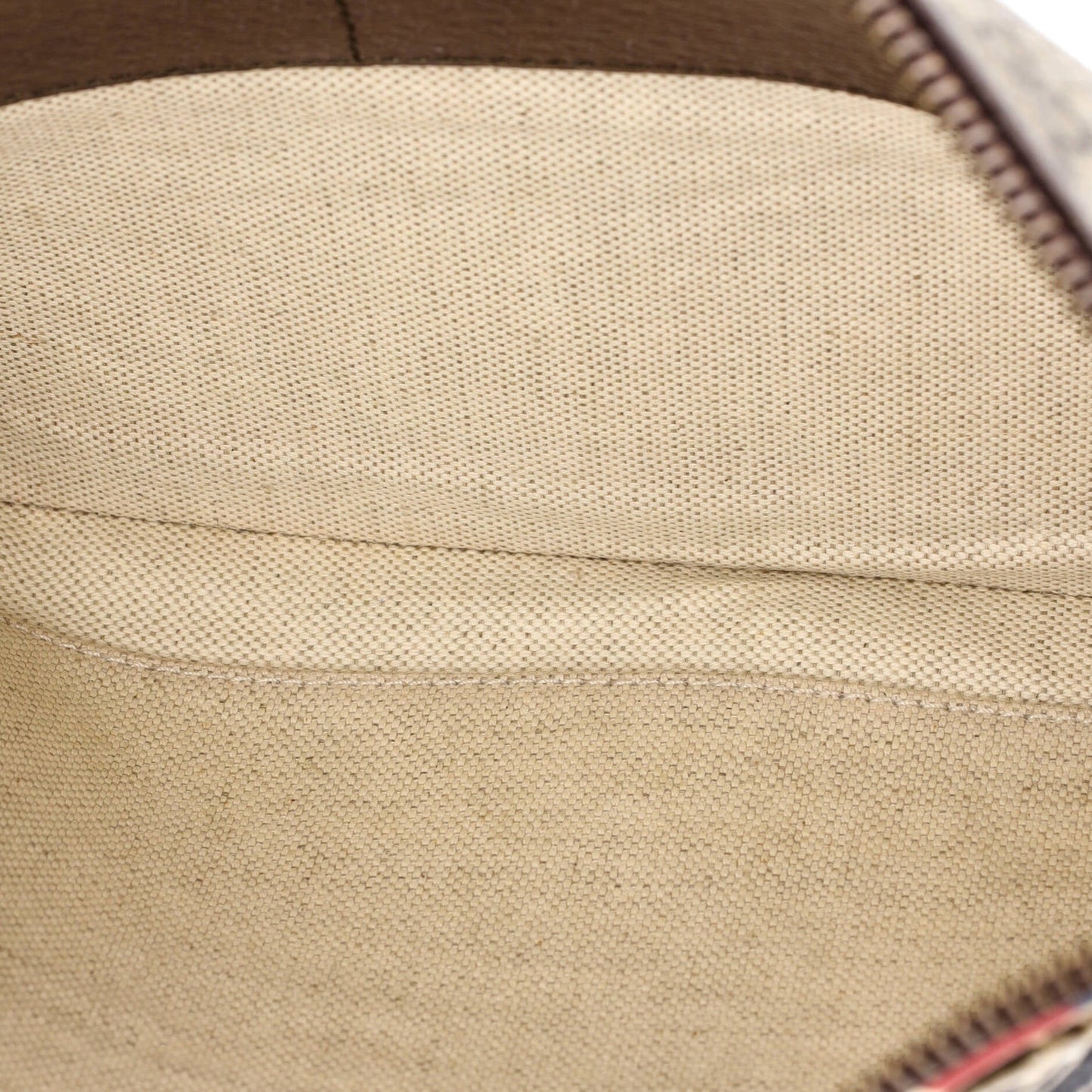 Courrier Pouch GG Coated Canvas with Applique