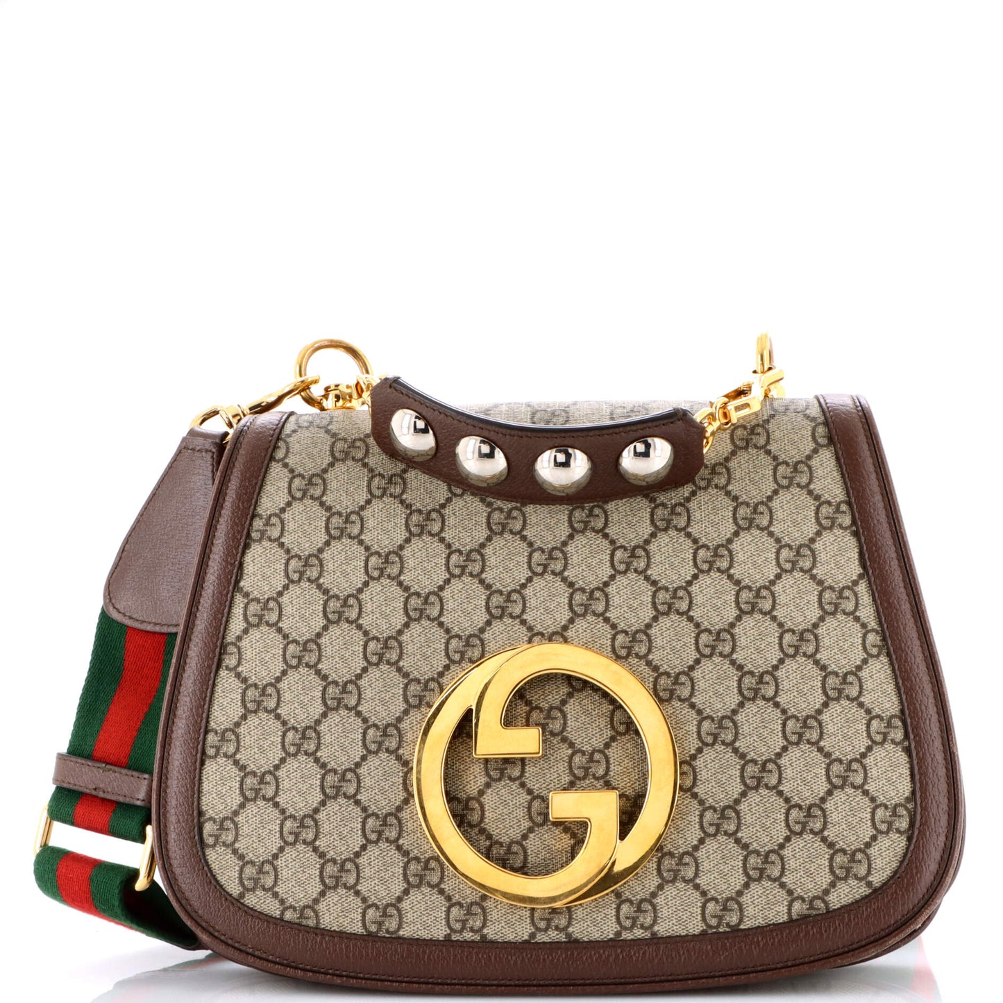 Blondie NM Top Handle Bag GG Coated Canvas Medium