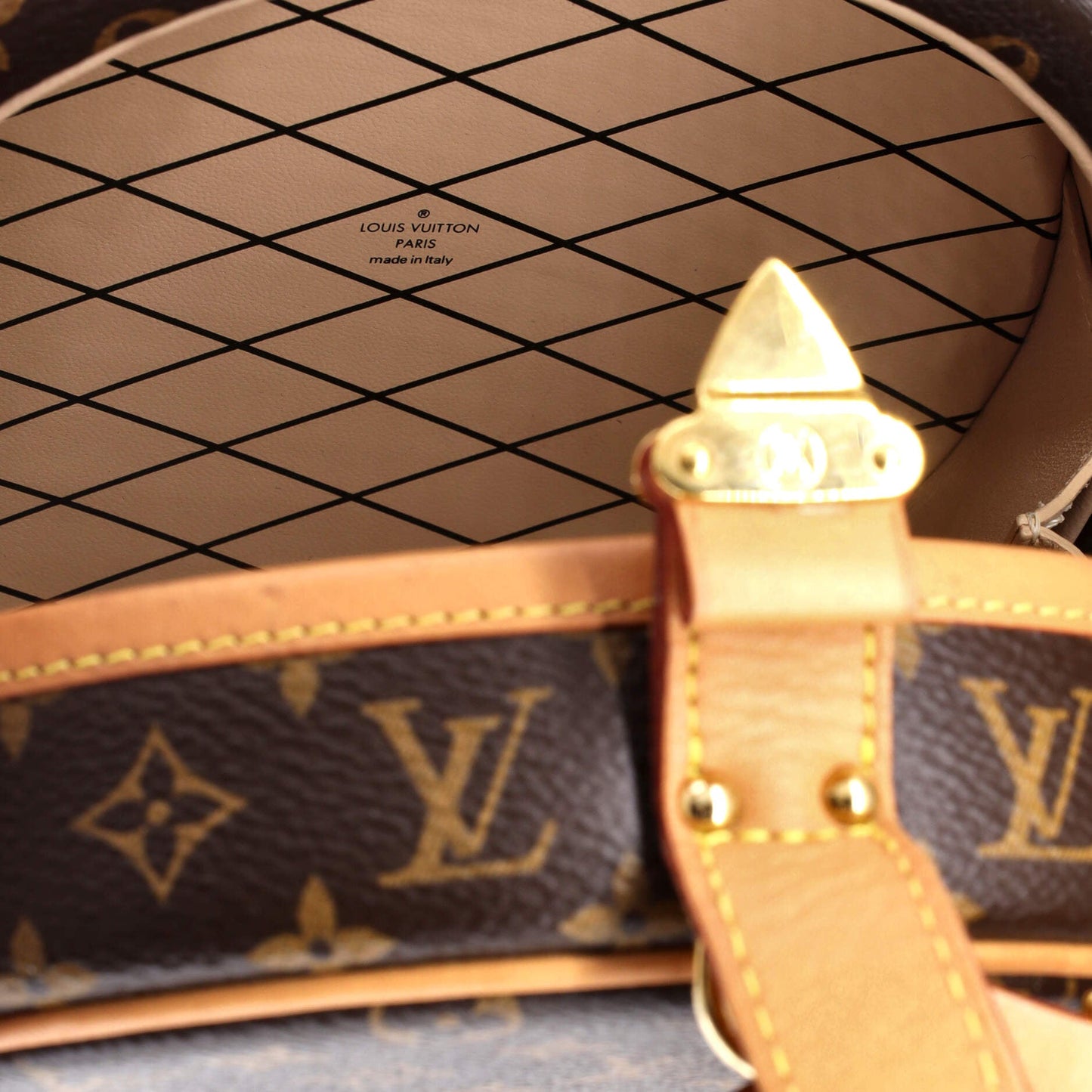 Petite Boite Chapeau Bag Monogram Canvas