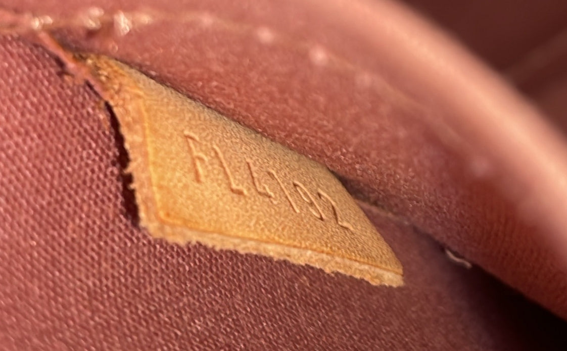 Alma Handbag Monogram Vernis PM